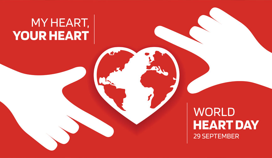 The world is heart. Heart World.
